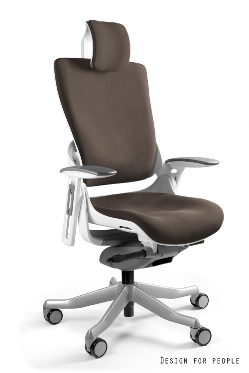 Fotel ergonomiczny WAU2 - szarobrązowy