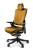 Fotel ergonomiczny WAU2 żółta tapicerka + czarna podstawa