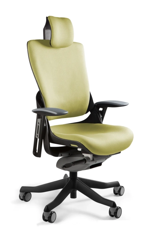 Fotel ergonomiczny WAU2 musztardowy