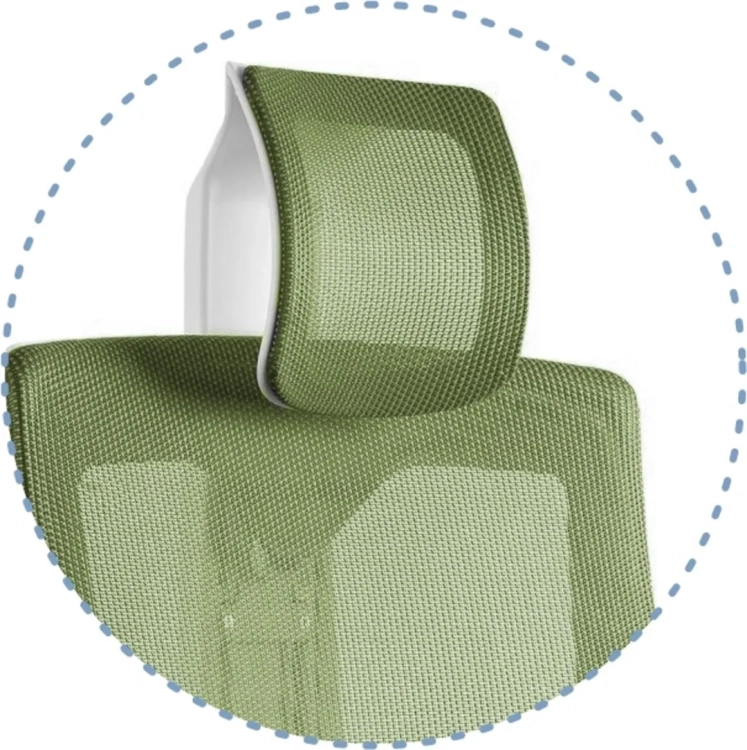 Fotel ergonomiczny WAU2 tapicerowany siatką