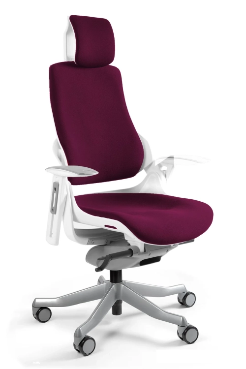 Fotel ergonomiczny WAU2 tapicerowany tkaniną