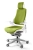 Fotel ergonomiczny z tkaniny w kolorze oliwkowym