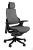 Fotel ergonomiczny WAU1 tapicerowany ciemnoszarą siatką