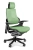 Fotel ergonomiczny WAU1 tapicerowany zieloną siatką