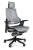 Fotel ergonomiczny WAU1 tapicerowany szarym elastomerem