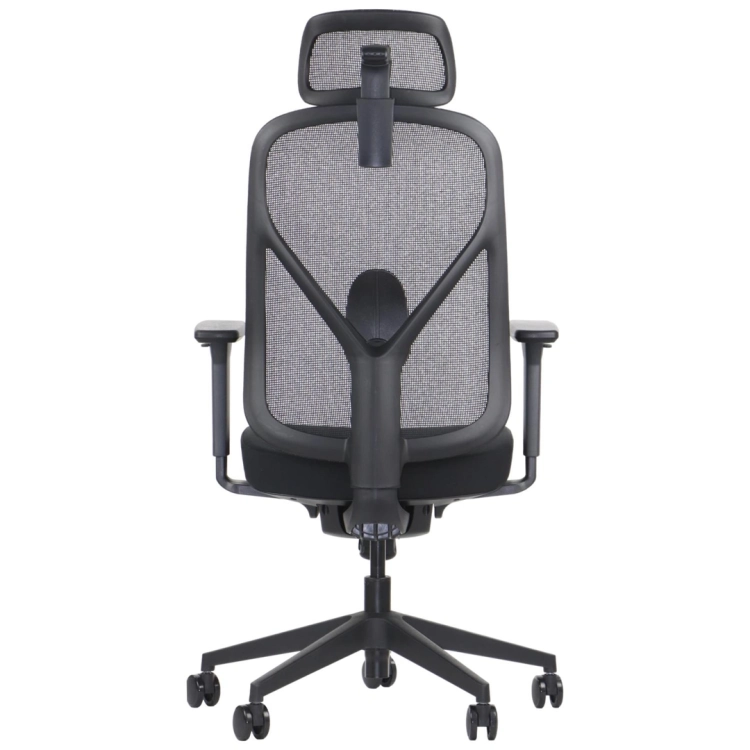 Fotel biurowy ergonomiczny wykonany z siatki